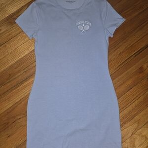 Rebellious One Sky Blue Tennis Club Mini Dress. It's new, it just doesn't have a